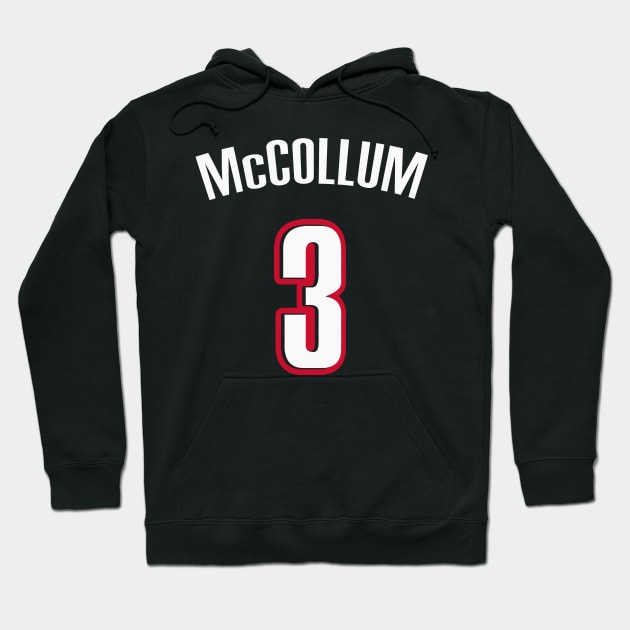 CJ McCollum Hoodie by telutiga